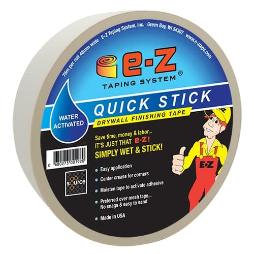 EZ QUICK STICK DRYWALL FINISHING TAPE Reliable Source